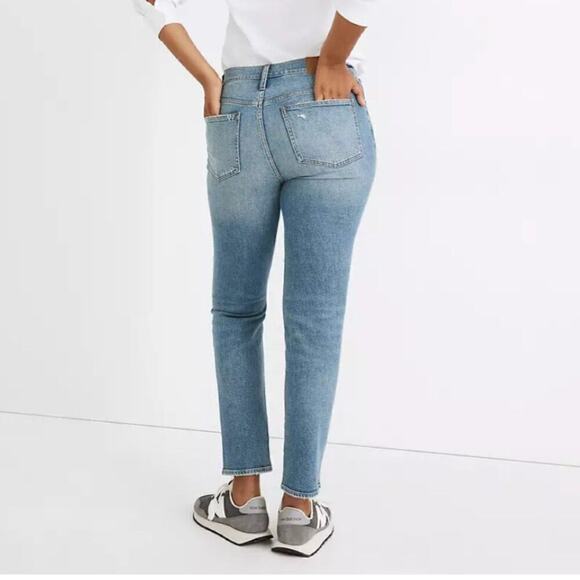 MADEWELL Jeans - The Perfect Vintage Jean in Denman Wash   Size 26 - Picture 5 of 15